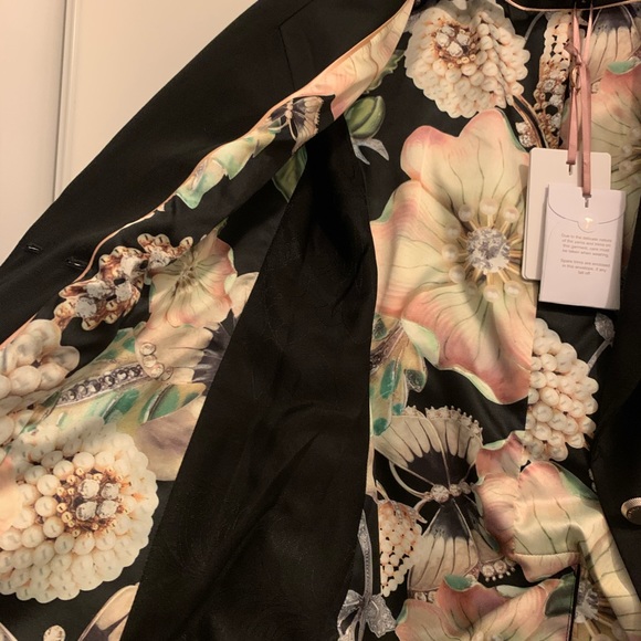 BNWT Ted Baker Tiorna Double Breasted Black Blazer - Picture 7 of 12